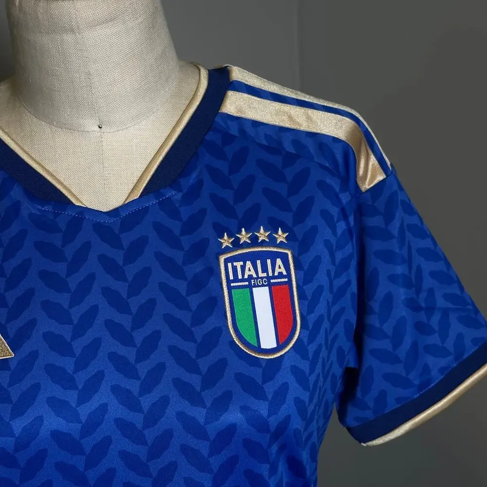 Adidas Italia FIGC Azzurra Jersey in Blue